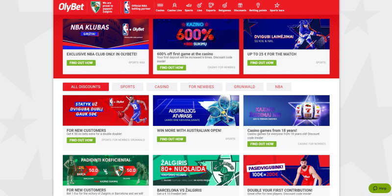 Olybet Internetu Bonus